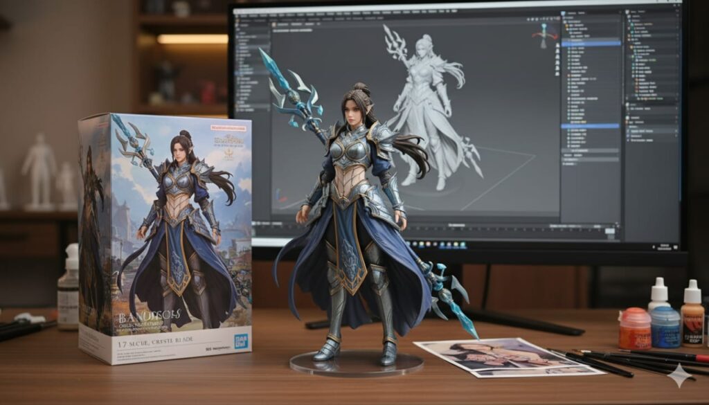 3D मॉडल पेंटिंग वीडियो