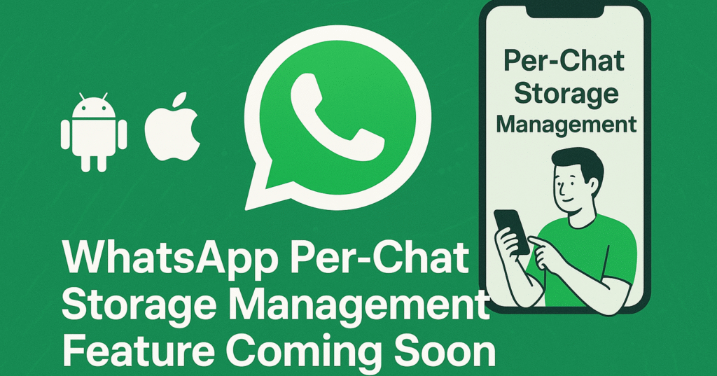 WhatsApp per-chat storage management