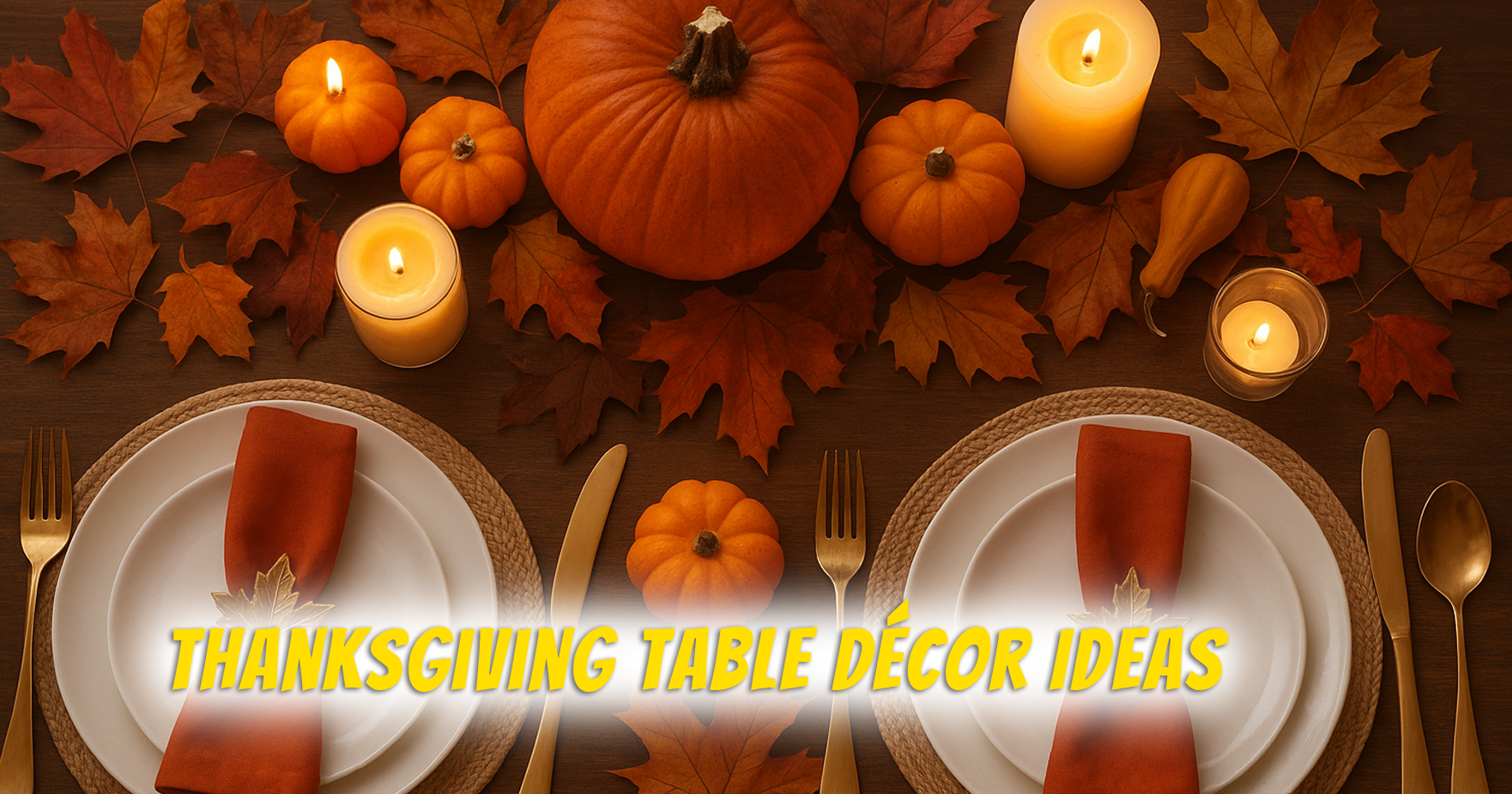 Thanksgiving Table Décor Ideas