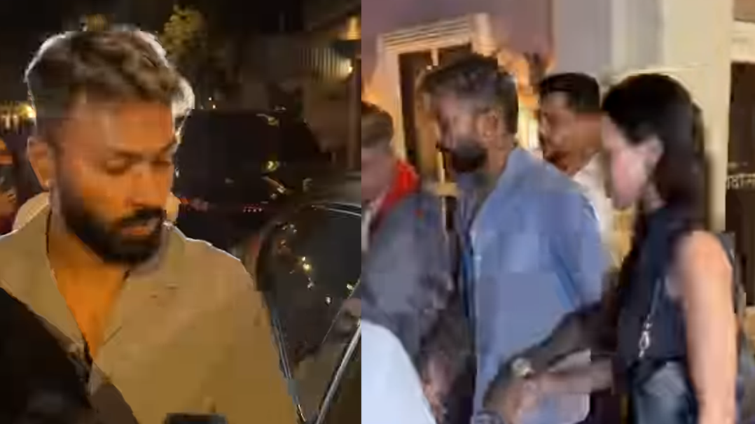 Hardik Pandya with Girlfriend