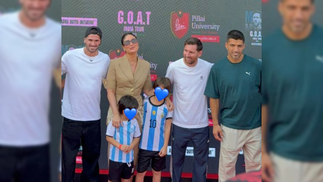 Kareena Kapoor Meets Messi