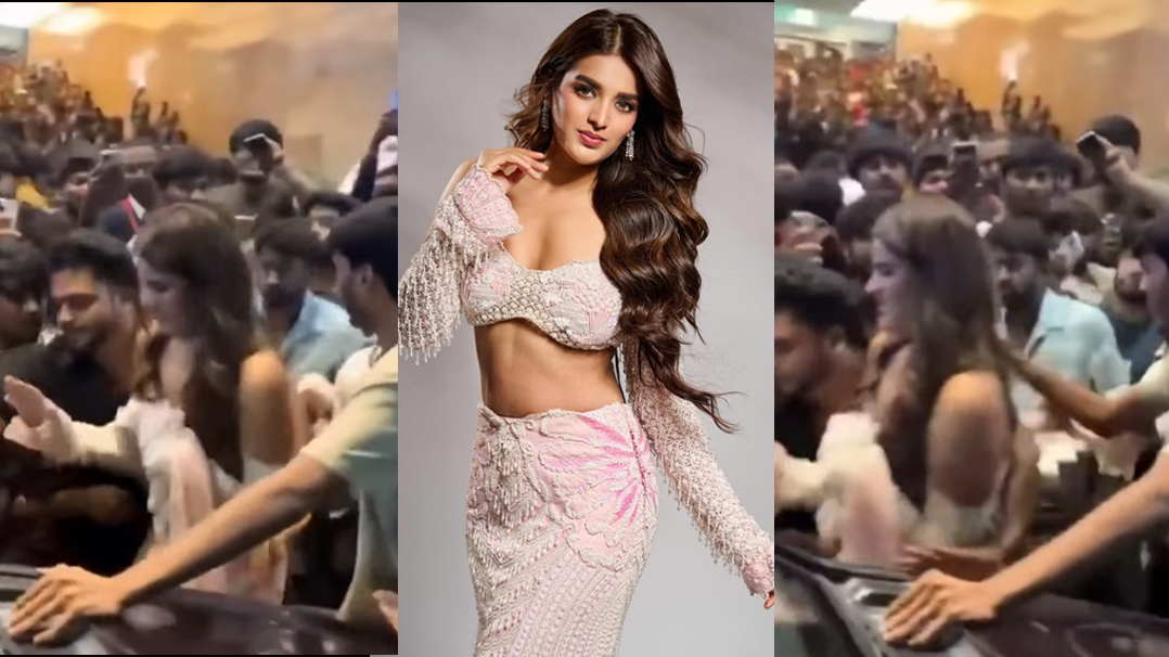 Nidhhi Agerwal Crowd Incident