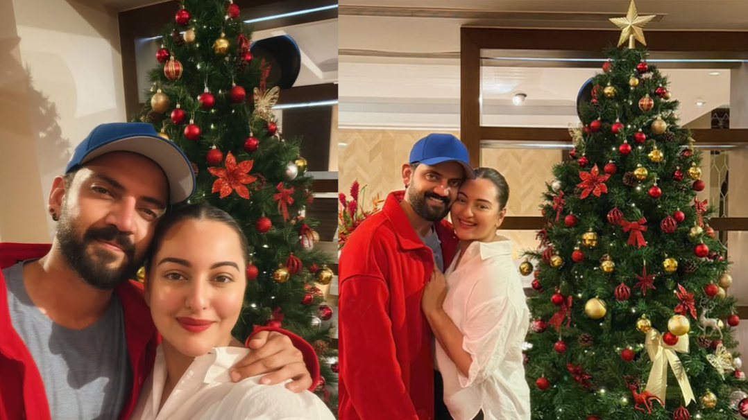 Sonakshi Sinha Rings In Christmas